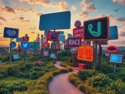 Exploring the World of Gigantic Signs: Icons of Communication